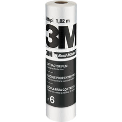 3M CP6 6' x 90' .35mil Hand-Masker Contractors Plastic-1PK