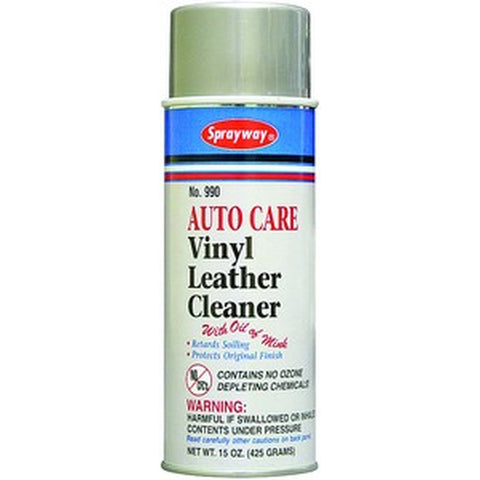 Sprayway 990 15 oz. Can Vinyl Leather Cleaner-1PK LANC-151822