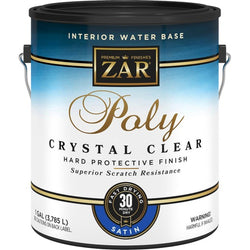 Zar 32513 1G Satin Poly Crystal Clear Int WB-1PK
