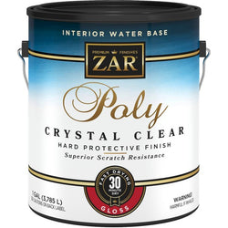 Zar 32413 1G Gloss Poly Crystal Clear Int WB-1PK