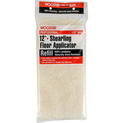 Wooster RR612 12 x 1/2 Nap Shearling Lambskin Floor Applicator Refill (For RR412)-1PK