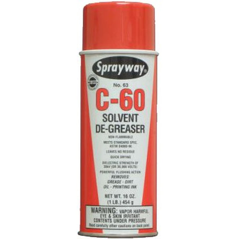Sprayway 063 C-60 16 oz. Net Solvent Cleaner Degreaser-1PK LANC-152261