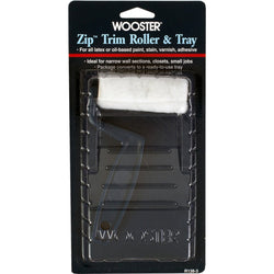 Wooster R138 3 x 3/16 Nap Zip Trim Roller & Tray Kit-1PK