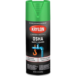 Krylon K02012777 12oz OSHA Safety Green Spray Paint-1PK LANC-152979