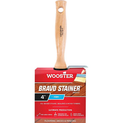 Wooster F5116 4 Bravo Stainer White China Bristle Stain Brush-1PK