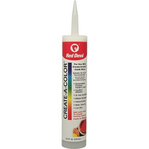 Red Devil 0409 9.4oz Create-A-Color Acrylic Tintable Caulk-12PK LANC-153824