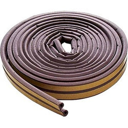 M-D 63602 23/64 x 5/16 x 17' Brown D-Profile Extreme Temps Weatherstrip-1PK LANC-154666