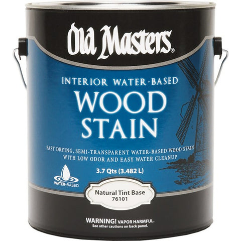 Old Masters 76101 1gal Water Based Interior Wood Stain Tint Base-1PK LANC-154806