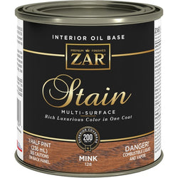 Zar 12806 .5Pt Mink 128 Wood Stain-1PK