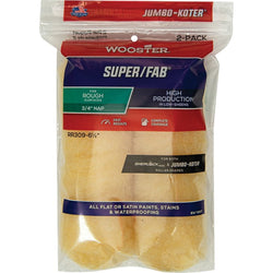 Wooster RR309 6-1/2 x 3/4 Nap Super/Fab Jumbo-Koter Mini Roller Cover (2pk)