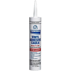 DAP 00006 10oz Translucent Phenoseal Does It All Vinyl Adhesive Caulk 12/pk LANC-155647
