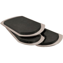 Shepherd 9338 5-3/4 x 9-1/2 Slide Glide II Furniture Movers 4Pk