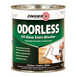 Zinsser 03954 Qt Bullseye High Hide Odorless Primer Sealer-1PK