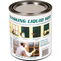 Associated Paint 80-400-4 qt Clear Masking Liquid H2O-1PK