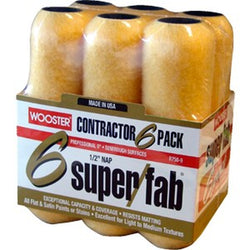 Wooster R750 9 x 1/2 Nap Super/Fab Roller Cover (6pk)