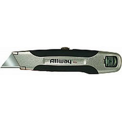Allway RSK Retractable Utility Knife w/3 Blades Soft Grip-1PK LANC-157394