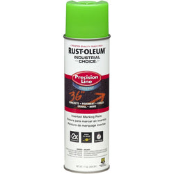 Rust-Oleum 203032 20oz Flourescent Green Water Base Industrial Choice Inverted Marking Spray-1PK LANC-157621