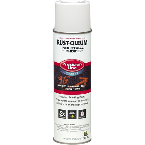 Rust-Oleum 203039 20oz White Water Base Industrial Choice Spray-1PK LANC-158146