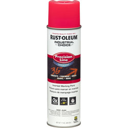 Rust-Oleum 1861838 20oz Fluorescent Pink Water Base Industrial Choice Spray-1PK LANC-158149