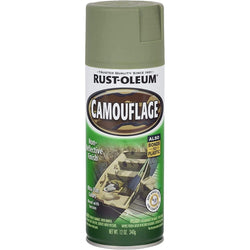 Rust-Oleum 1920830 12oz Army Green Camouflage Specialty Spray Paint-1PK LANC-158206