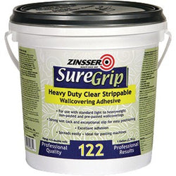 Zinsser 02881 1G Suregrip 122 HD Clear Strippable Wallcovering Adhesive-1PK