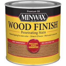 Minwax 22320 1/2pt Red Chestnut 232 Semi-Transparent Stain-1PK LANC-158480