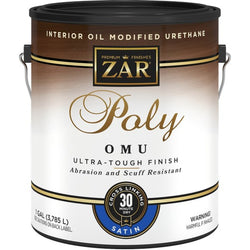 Zar 36213 1G Satin Poly OMU Int Oil Modified Urethane-1PK