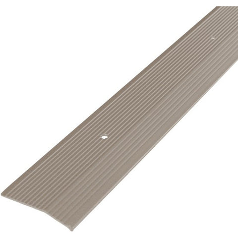 M-D 43858 2 x 36 Pewter Extra Wide Flute Carpet Trim-1PK LANC-159127