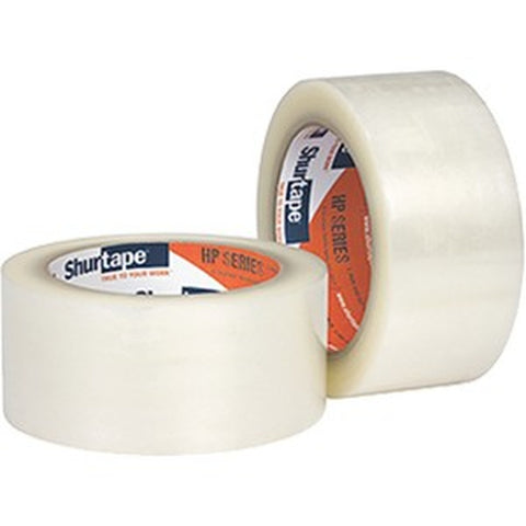 Shurtape 207142 HP100 48mm x 100m Clear GP Hot Melt BOPP Film Packaging Tape 6/pk LANC-159643