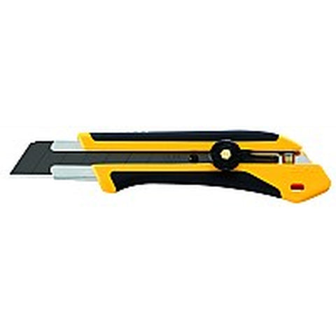 OLFA XH-1 25mm 7-pt X-Design Fiberglass-Reinforced Ratchet-Lock Extra Heavy-Duty Snap-Off Utility Knife-1PK LANC-159649