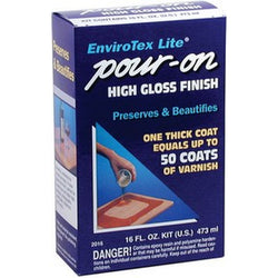 ETI 2016 16oz High Gloss Envirotex Lite Polymer Coating Two Part Kit-1PK LANC-16009