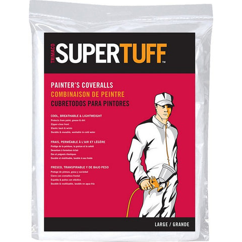 Trimaco 09903 Large Pro Painters Coveralls-1PK LANC-160465