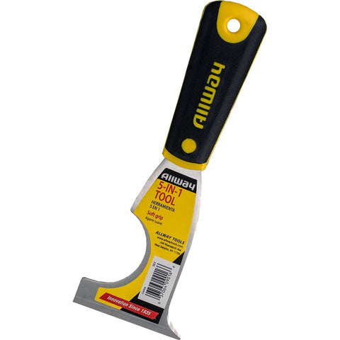 Allway SG1 5-In-Painters Tool w/Soft Grip Handle-1PK LANC-160884