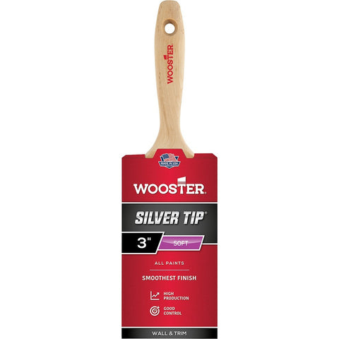 Wooster 5222 3 Silver Tip Soft Varnish Paint Brush-1PK