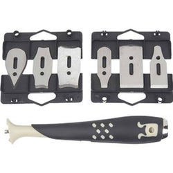 Hyde 10450 Contour Scraper Kit w/ 6 Blades-1PK LANC-161211
