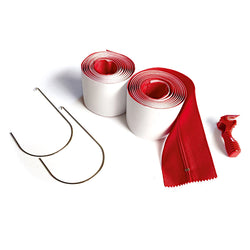 ZipWall HDAZ2 2Pk HD Adhesive Zippers 3 x 84 Includes Knife