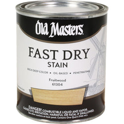 Old Masters 61304 qt Fruitwood Fast Dry Wood Stain-1PK LANC-161678