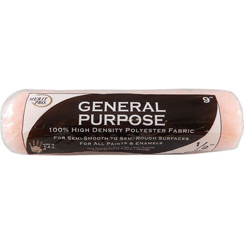 Merit Pro 00091 9 x 1/2 Nap General Purpose Roller Cover-1PK LANC-161718