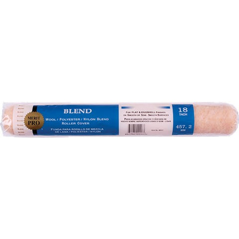 Merit Pro 00116 18 x 3/8 Nap Blend Roller Cover-1PK LANC-161751