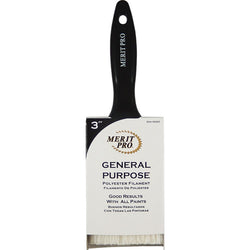 Merit Pro 00293 3 General Purpose Polyester Paint Brush-1PK LANC-161916