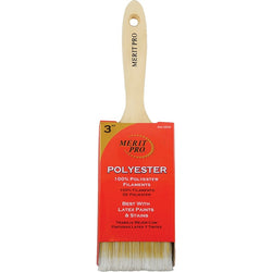 Merit Pro 00046 3 100% Polyester Beavertail Paint Brush-1PK LANC-161927
