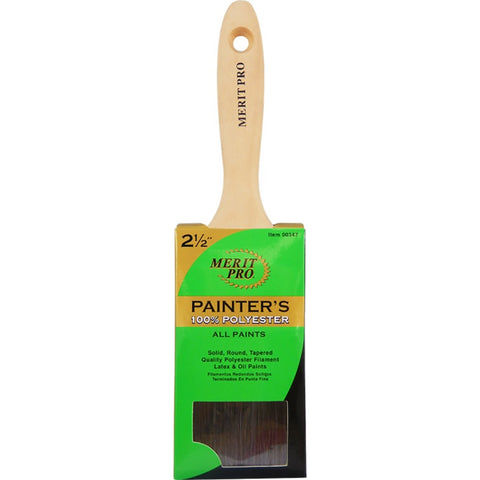 Merit Pro 00347 2-1/2 Painters Professional Beavertail Brush-1PK LANC-161942