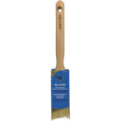 Merit Pro 00037 1-1/2 White China Bristle Polyester Angle Sash Brush-1PK LANC-161966