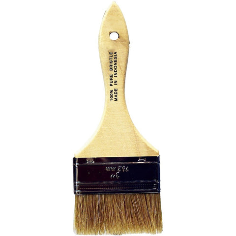 Dynamic 00028 3 White Bristle Chip Brush-12PK LANC-162988