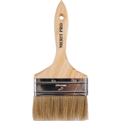 Dynamic 00029 4 White Bristle Double Thick Chip Brush-12PK LANC-162989