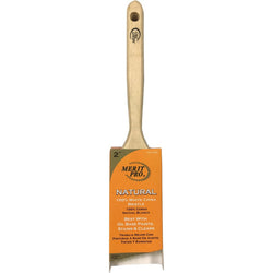 Merit Pro 00363 2 100% White Bristle Angle Sash Brush-1PK LANC-162998