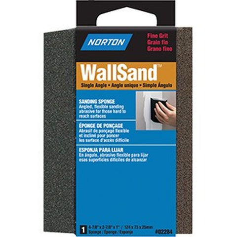 Norton 02284 4-7/8 x 2-7/8 x 1 WallSand Fine Single Angle Sponge-1PK LANC-163018