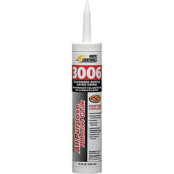 White Lightning W11000010 10 oz. White 3006 Ultra All Purpose Elastomeric Sealant 12/pk