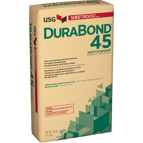 USG 381110060 25Lb Bag Durabond 45 Min Joint Compound Powder-1PK LANC-163141