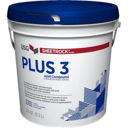 USG 384013004 3.5Qt Plus-3 Lightweight Joint Compound Blue Lid-1PK LANC-163146